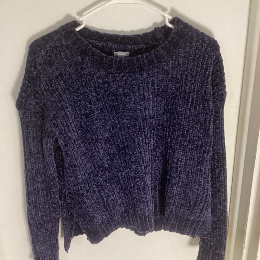 Aerie womens purple pullover sweater size XS